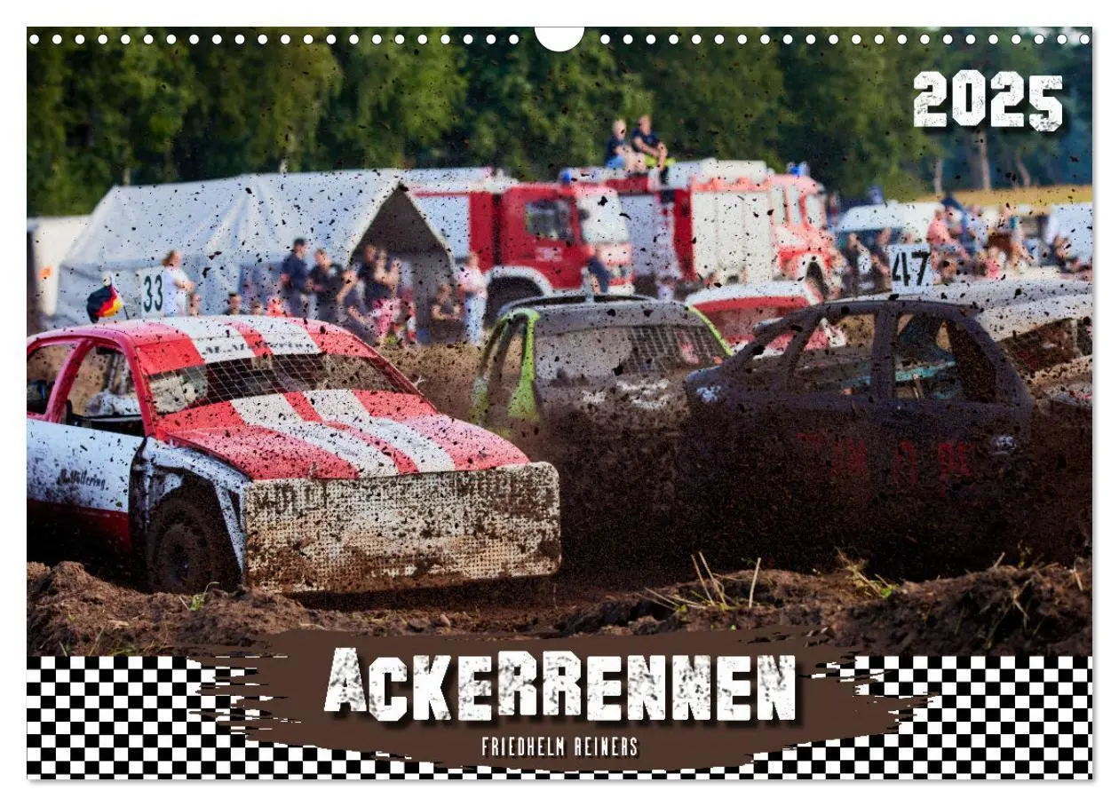Cover: 9783457344033 | ACKERRENNEN (Wandkalender 2026 DIN A3 quer), CALVENDO Monatskalender