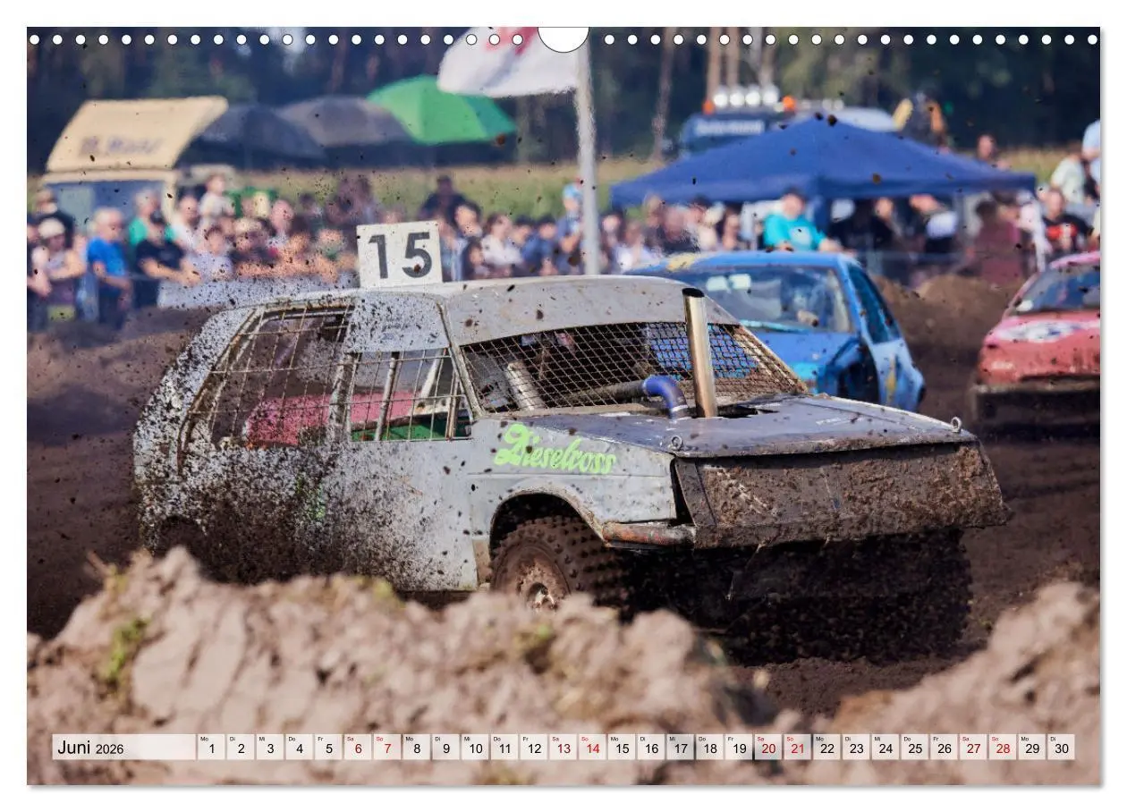 Bild: 9783457344033 | ACKERRENNEN (Wandkalender 2026 DIN A3 quer), CALVENDO Monatskalender