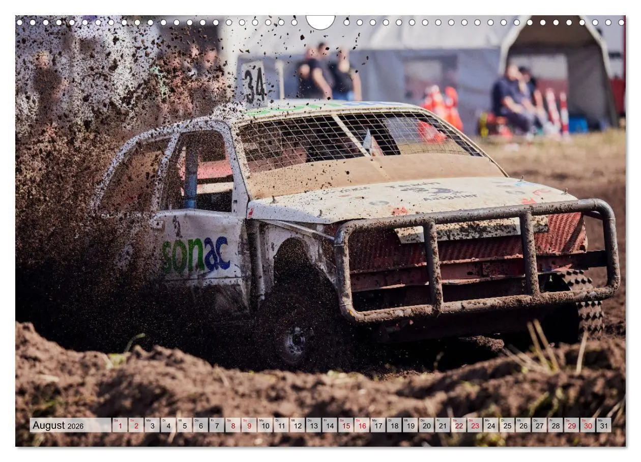 Bild: 9783457344033 | ACKERRENNEN (Wandkalender 2026 DIN A3 quer), CALVENDO Monatskalender