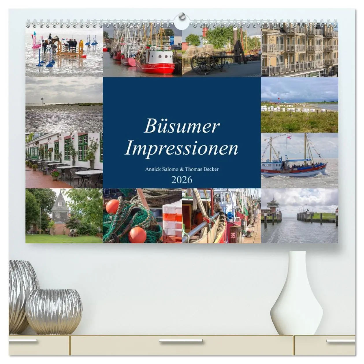 Cover: 9783457724033 | Büsumer Impressionen (hochwertiger Premium Wandkalender 2026 DIN A2...