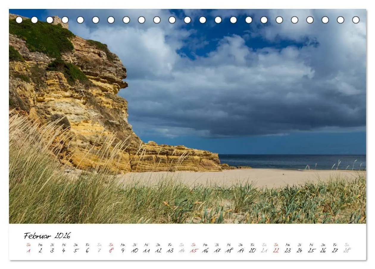 Bild: 9783516124033 | Portugals Süden - Die Algarve (Tischkalender 2026 DIN A5 quer),...