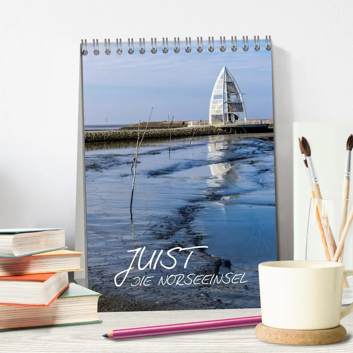 Bild: 9783516434033 | JUIST - DIE NORDSEEINSEL (Tischkalender 2026 DIN A5 hoch), CALVENDO...