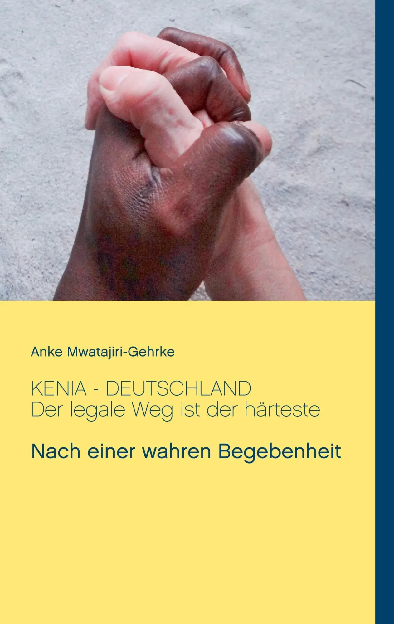 Cover: 9783752814033 | Kenia - Deutschland. Der legale Weg ist der härteste | Taschenbuch