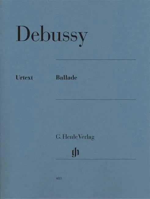 Cover: 9790201804033 | Ballad | Claude Debussy | Taschenbuch | Buch | Deutsch | 1984