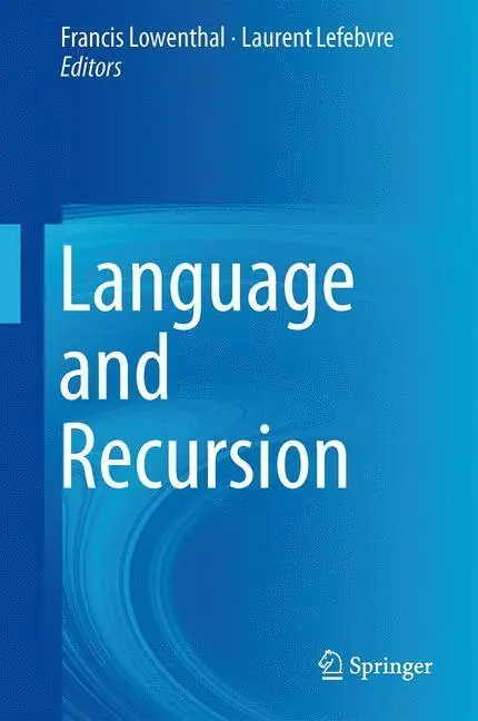 Bild: 9781461494133 | Language and Recursion | Laurent Lefebvre (u. a.) | Buch | xix | 2013