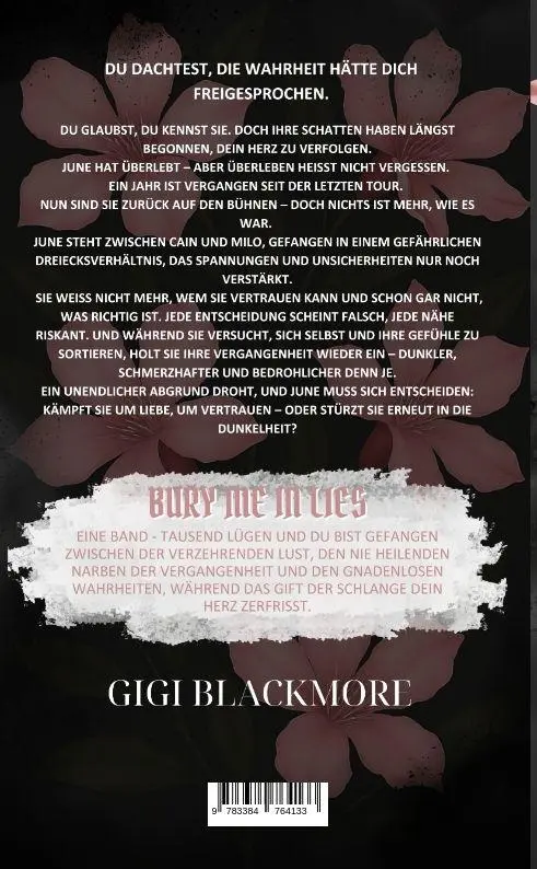 Rückseite: 9783384764133 | Bury Me In Lies | Dark Romance x Metalcore | Gigi Blackmore | Buch