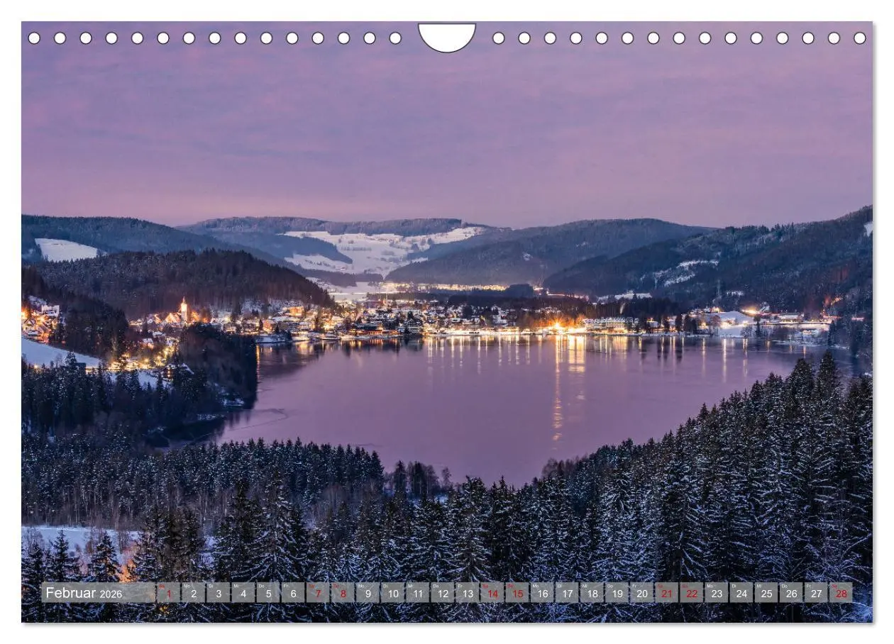 Bild: 9783457644133 | Ein Jahr im Schwarzwald (Wandkalender 2026 DIN A4 quer), CALVENDO...