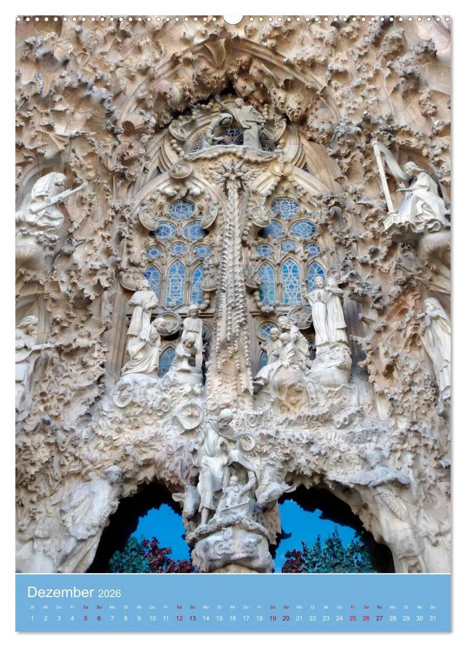 Bild: 9783516354133 | Sagrada Família - Gaudís unvollendetes Meisterwerk (Wandkalender...