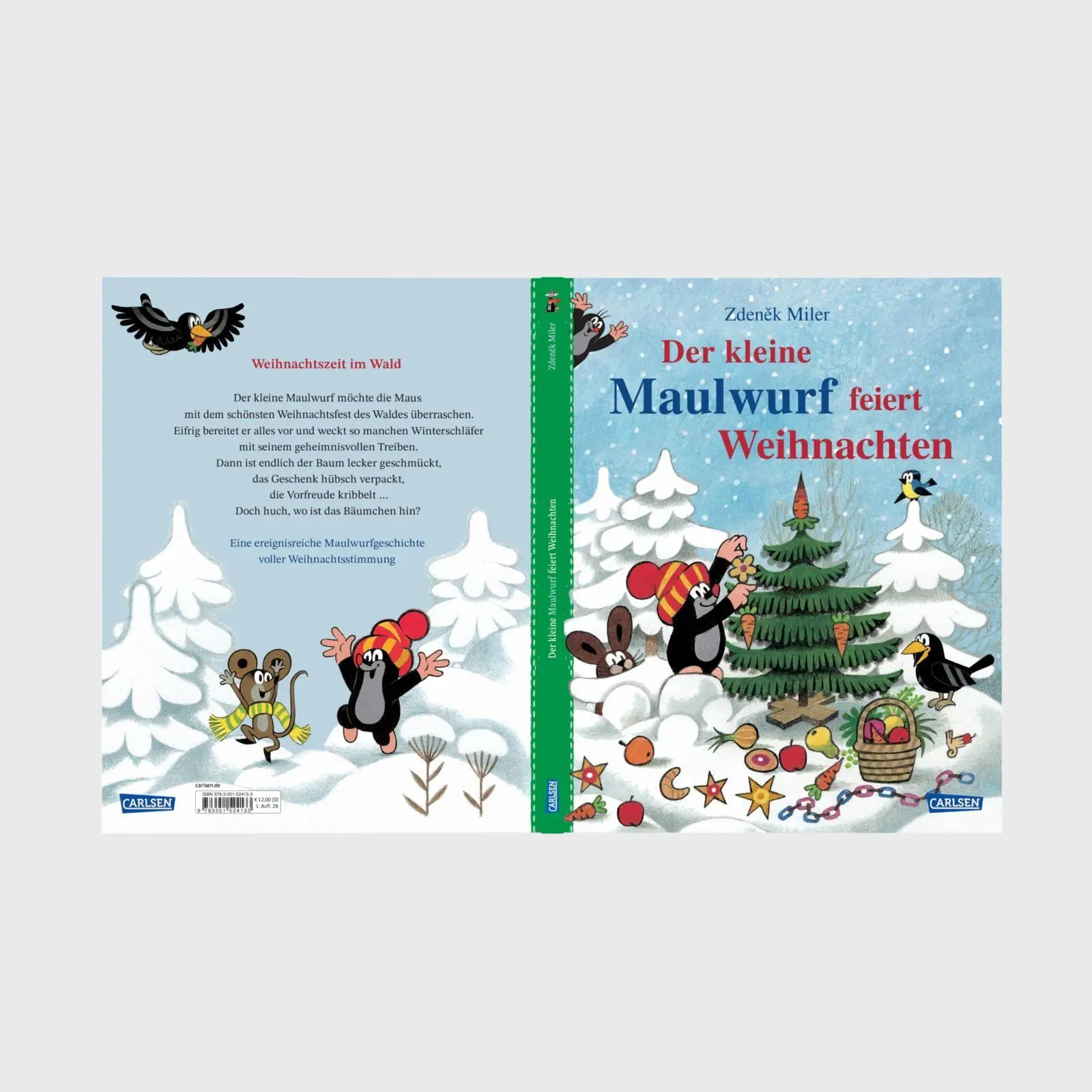 Bild: 9783551524133 | Der kleine Maulwurf feiert Weihnachten | Zdenek Miler (u. a.) | Buch