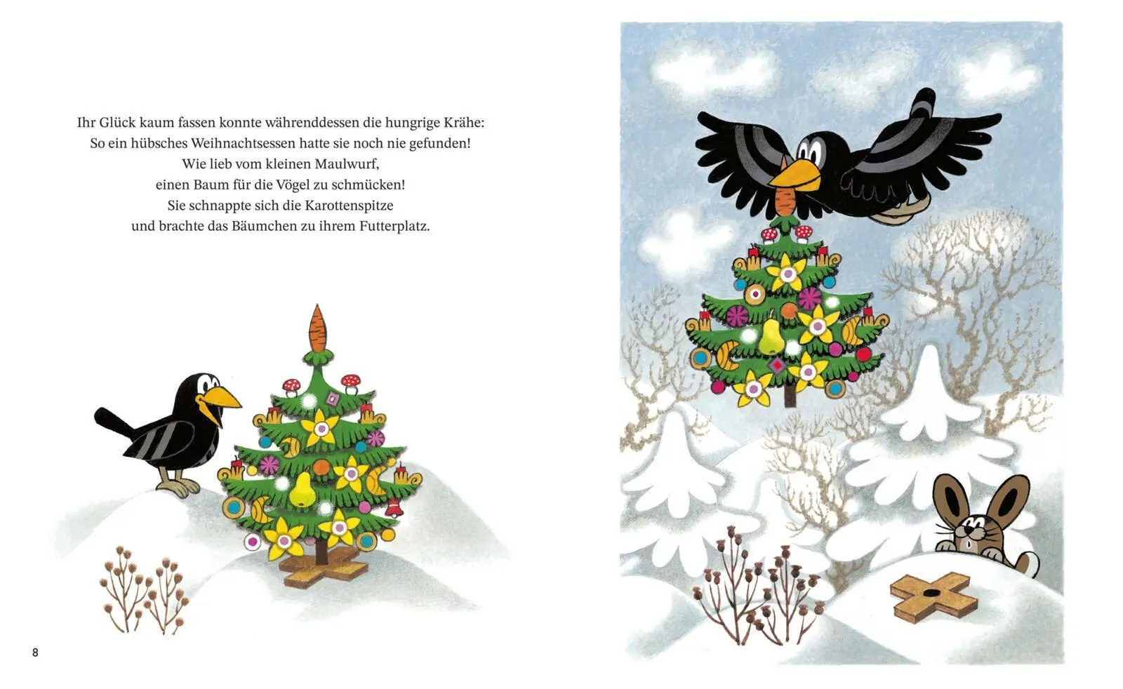 Bild: 9783551524133 | Der kleine Maulwurf feiert Weihnachten | Zdenek Miler (u. a.) | Buch