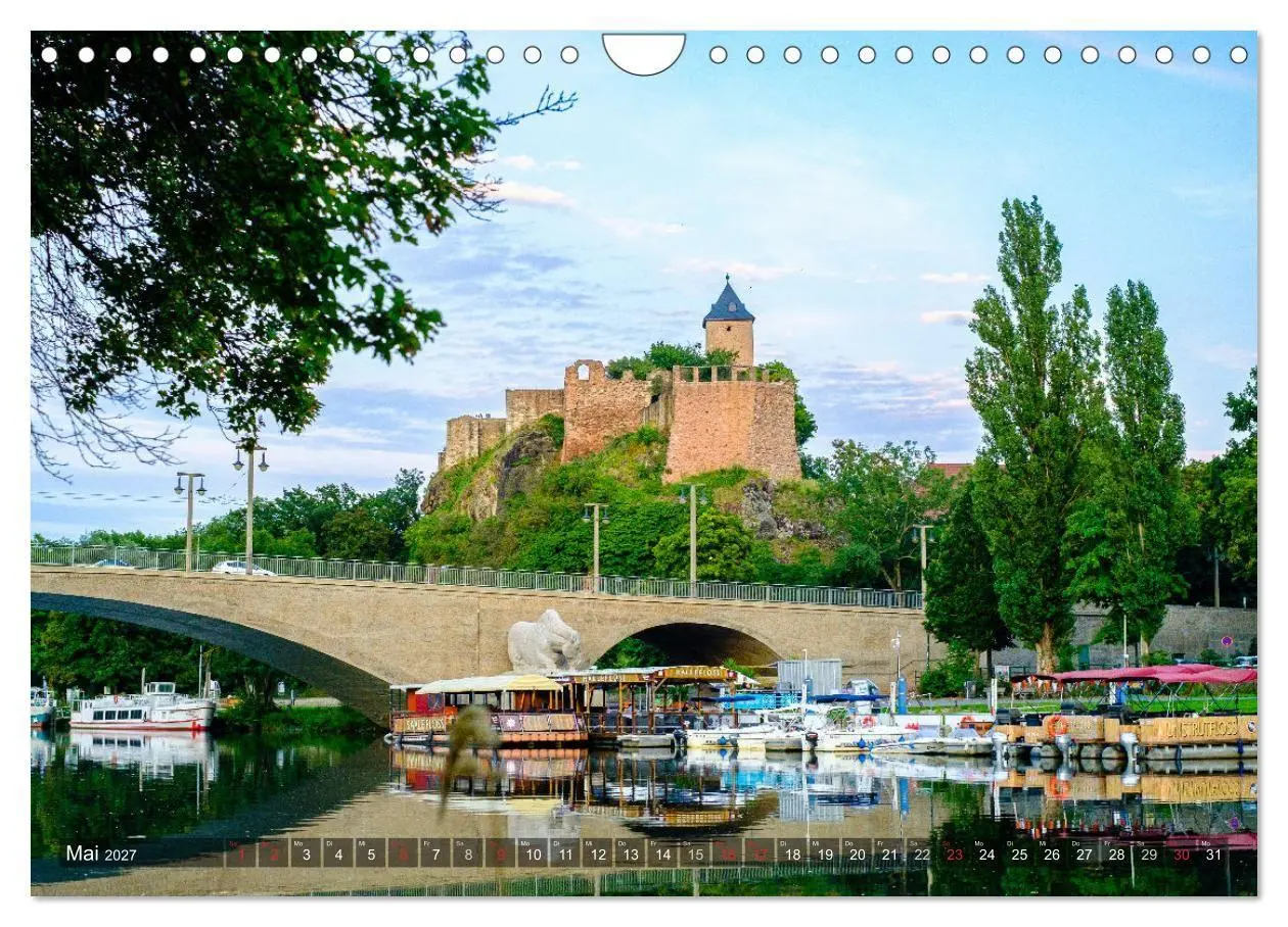 Bild: 9783594024133 | Ein Blick auf Halle an der Saale (Wandkalender 2027 DIN A4 quer),...