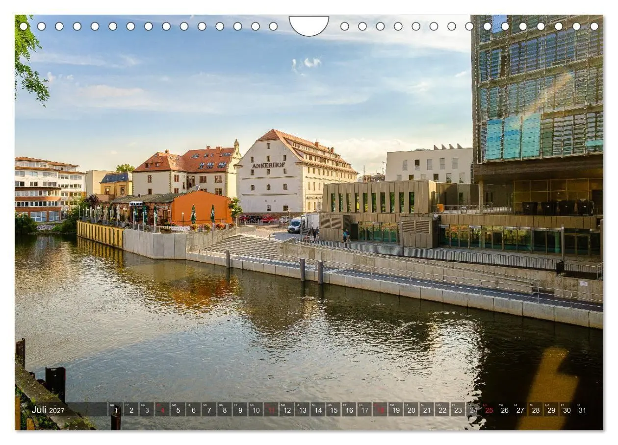 Bild: 9783594024133 | Ein Blick auf Halle an der Saale (Wandkalender 2027 DIN A4 quer),...