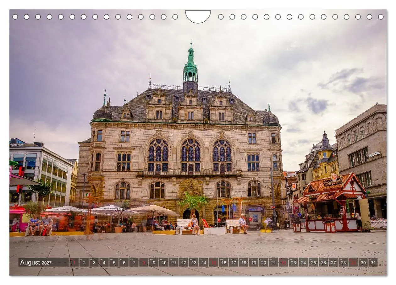 Bild: 9783594024133 | Ein Blick auf Halle an der Saale (Wandkalender 2027 DIN A4 quer),...