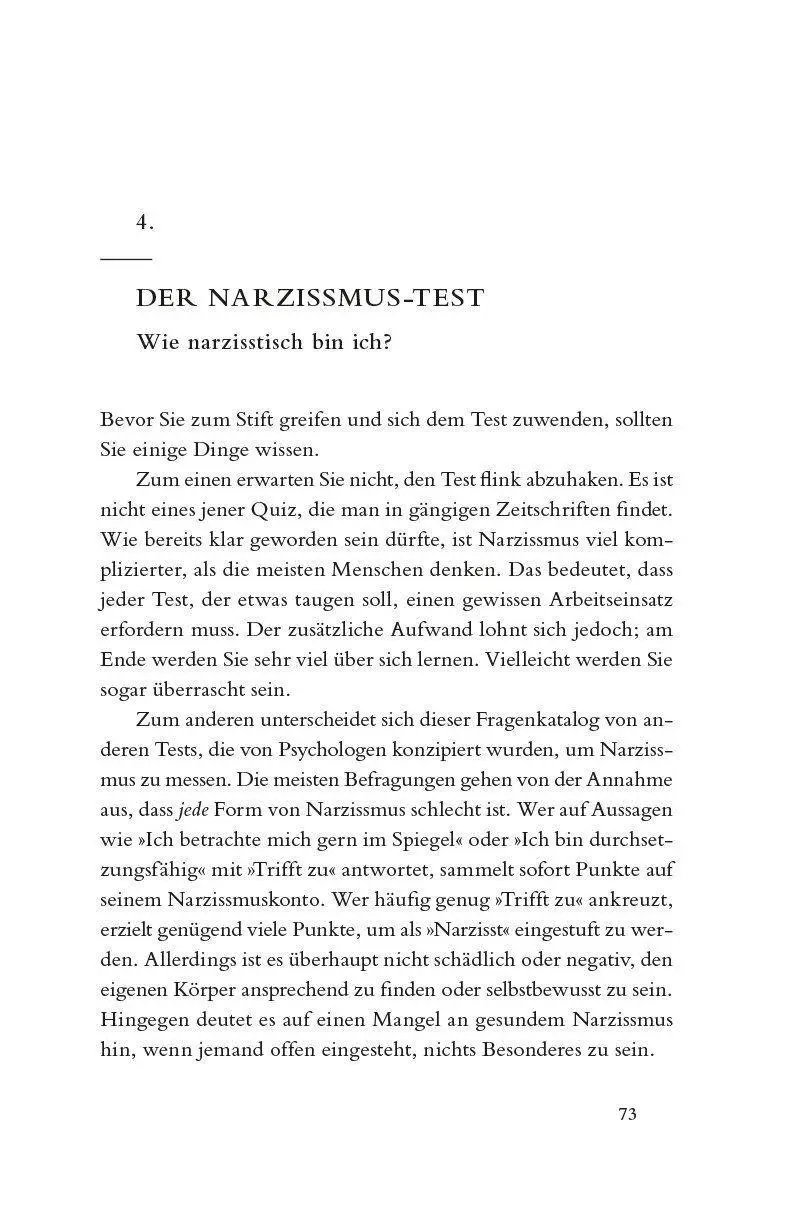 Bild: 9783832164133 | Der Narzissten-Test | Craig Malkin | Taschenbuch | 288 S. | Deutsch