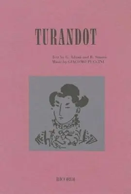 Cover: 9788875924133 | Turandot | Lyric Drama in Three Acts and Five Scenes | R H Elkin