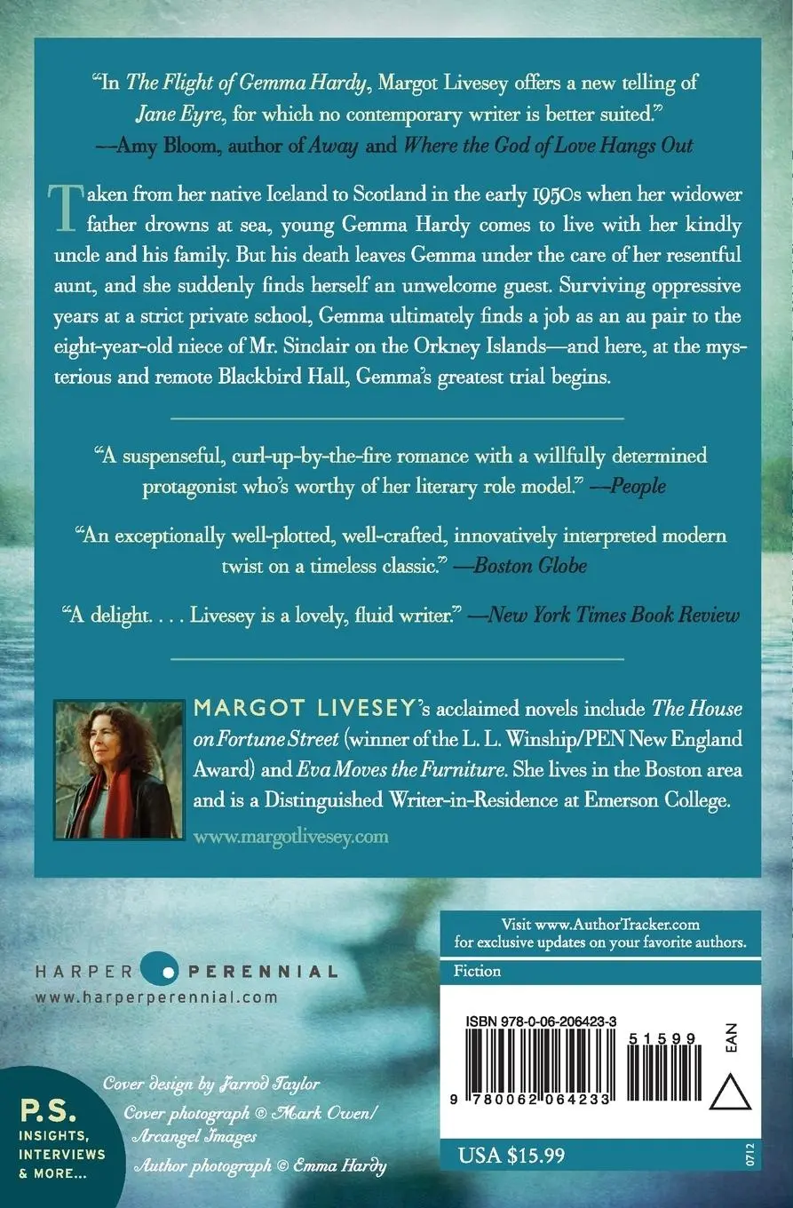 Rückseite: 9780062064233 | FLIGHT GEMMA HARDY PB | Margot Livesey | Taschenbuch | Englisch | 2018