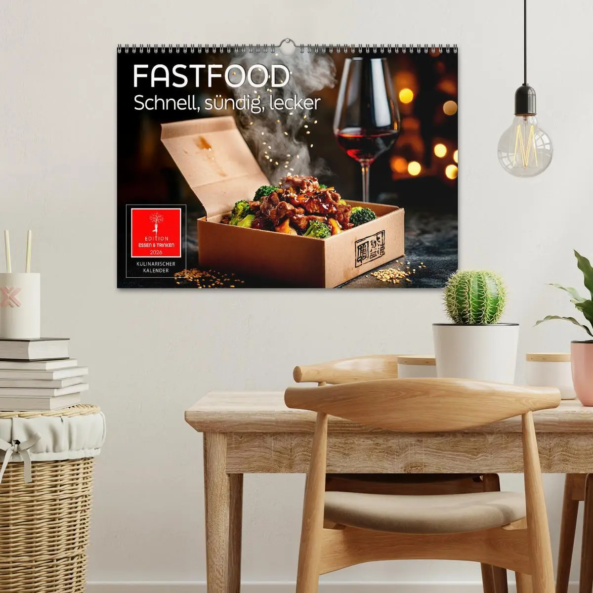 Bild: 9783457324233 | Fastfood - schnell, sündig, lecker (Wandkalender 2026 DIN A3 quer),...