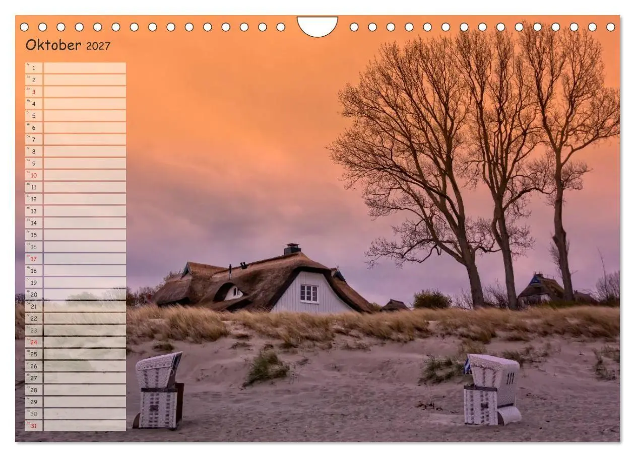 Bild: 9783594014233 | Lichtspiele auf der Halbinsel Darß (Wandkalender 2027 DIN A4 quer),...