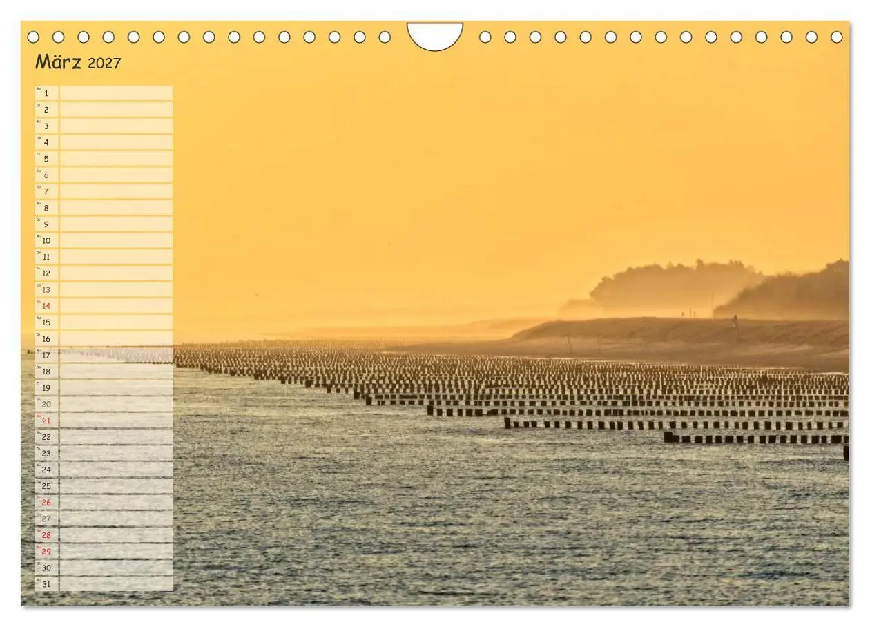 Bild: 9783594014233 | Lichtspiele auf der Halbinsel Darß (Wandkalender 2027 DIN A4 quer),...