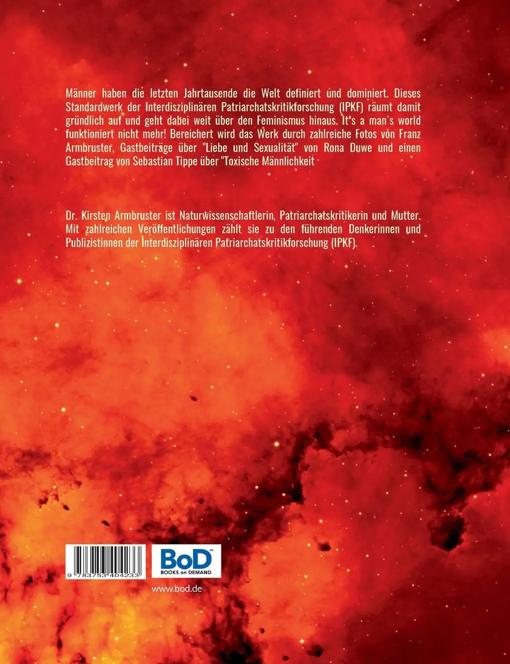 Rückseite: 9783753404233 | Patriarchatskritik | Kirsten Armbruster | Taschenbuch | Paperback
