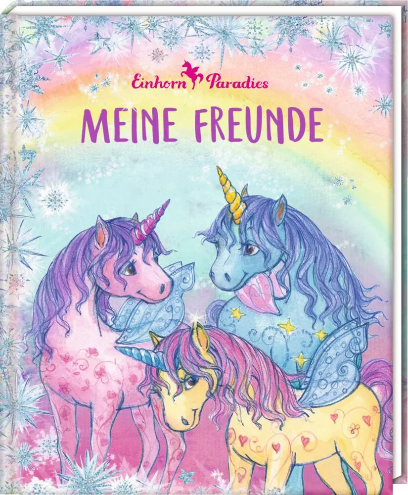 Cover: 4050003944333 | Freundebuch - Einhorn-Paradies - Meine Freunde | Monika Finsterbusch