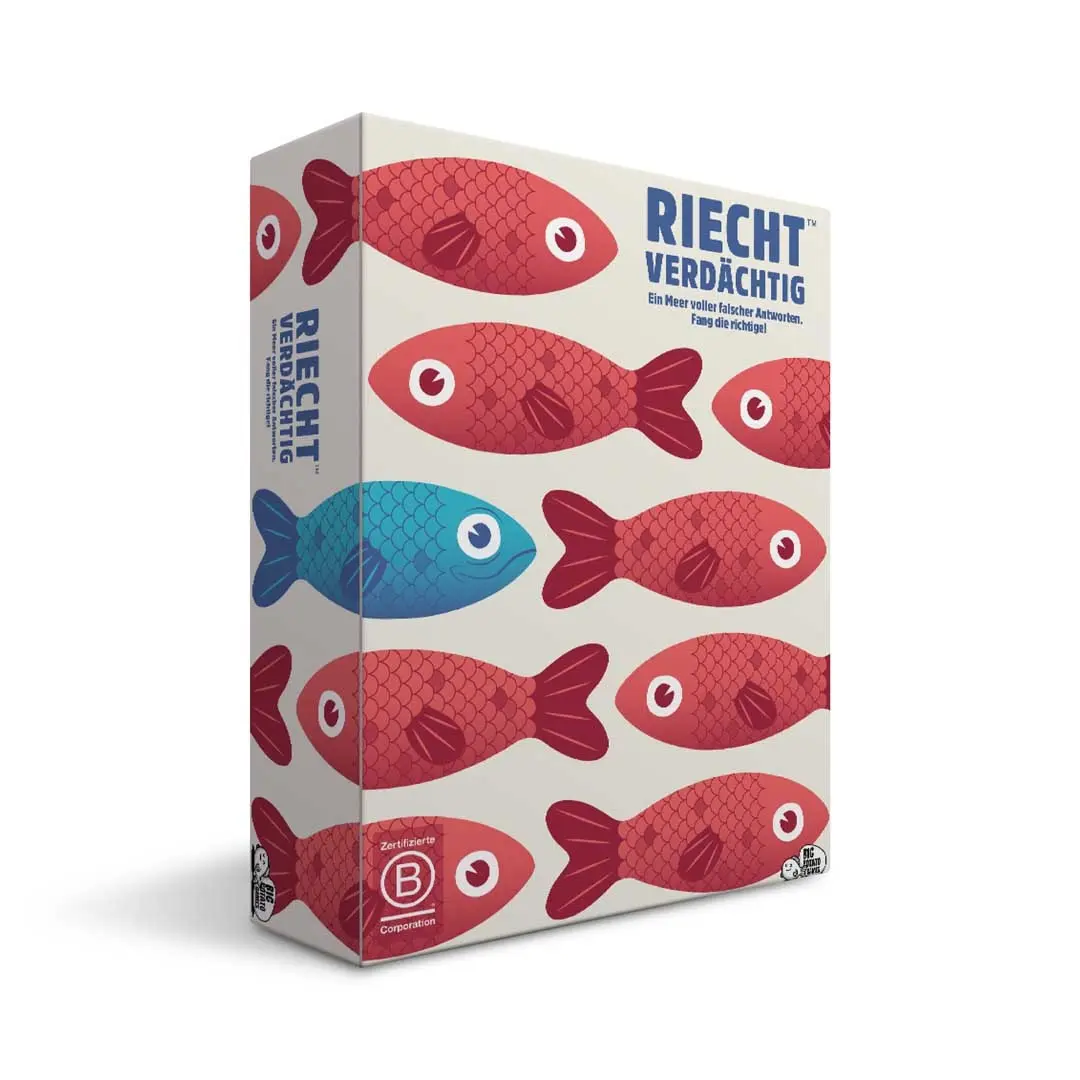 Cover: 5060579764333 | Riecht Verdachtig | Sounds Fishy | deutsch | 2026 | Big Potato Games