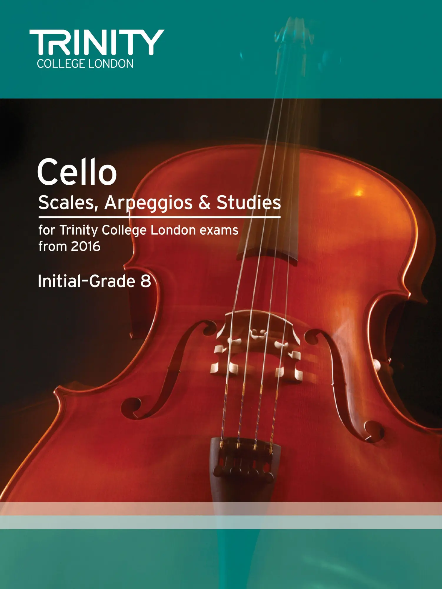 Cover: 9780857364333 | Cello Scales, Arpeggios &amp; Studies Initial-Grade 8 from 2016 | London