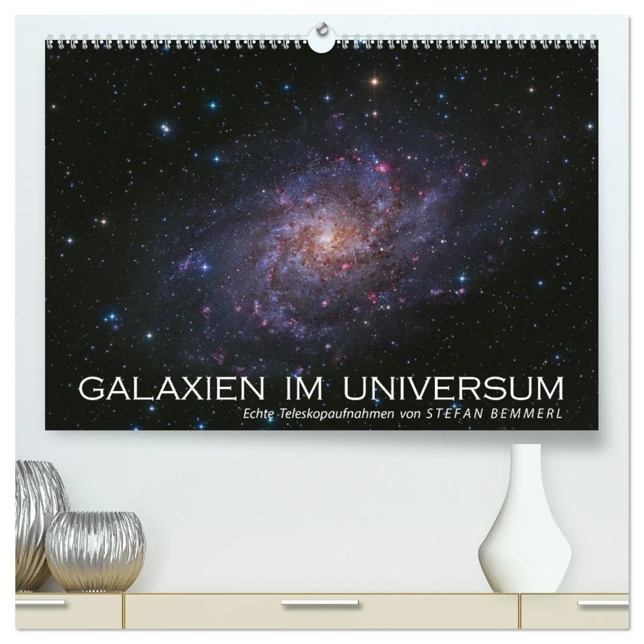 Cover: 9783457484333 | Galaxien im Universum (hochwertiger Premium Wandkalender 2026 DIN...