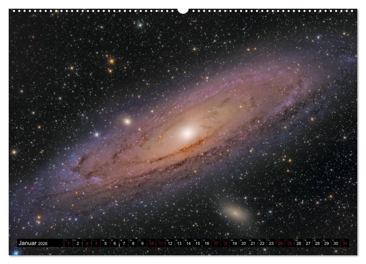 Bild: 9783457484333 | Galaxien im Universum (hochwertiger Premium Wandkalender 2026 DIN...