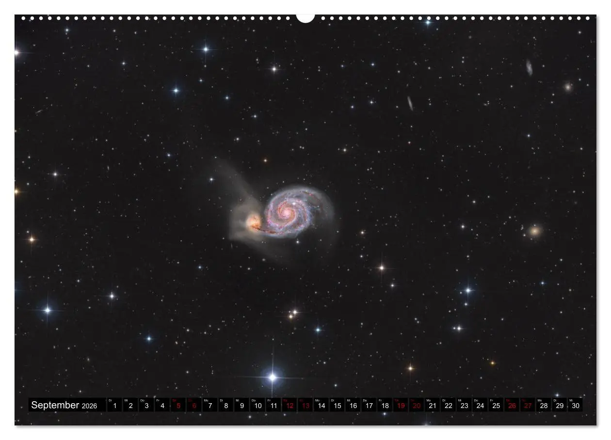 Bild: 9783457484333 | Galaxien im Universum (hochwertiger Premium Wandkalender 2026 DIN...