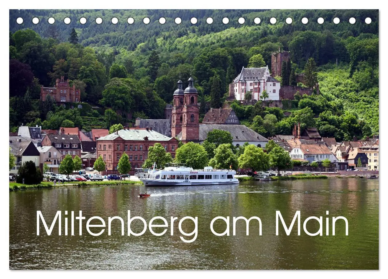 Cover: 9783457864333 | Miltenberg am Main (Tischkalender 2026 DIN A5 quer), CALVENDO...