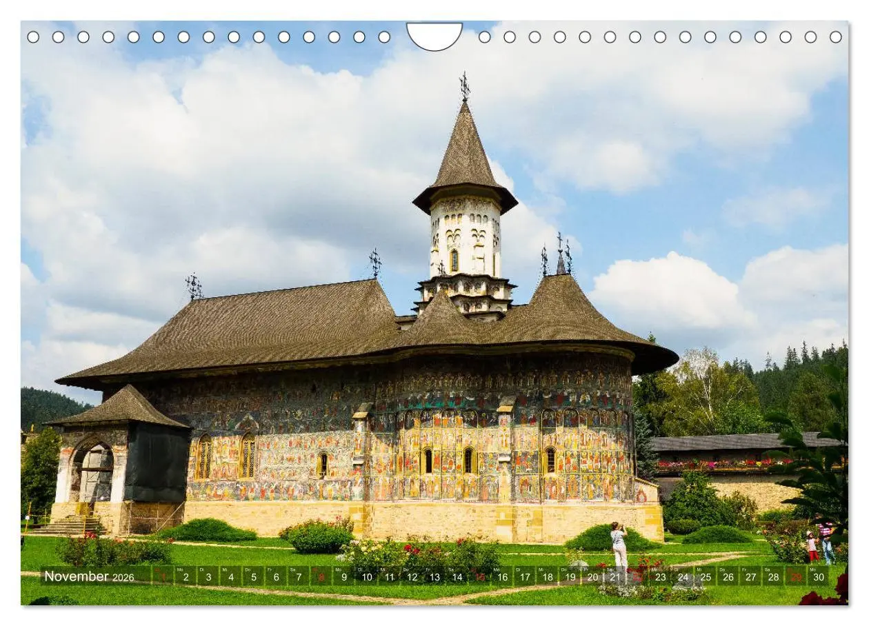 Bild: 9783457934333 | Klöster in der Bucovina (Wandkalender 2026 DIN A4 quer), CALVENDO...