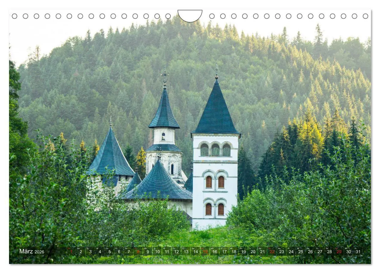 Bild: 9783457934333 | Klöster in der Bucovina (Wandkalender 2026 DIN A4 quer), CALVENDO...