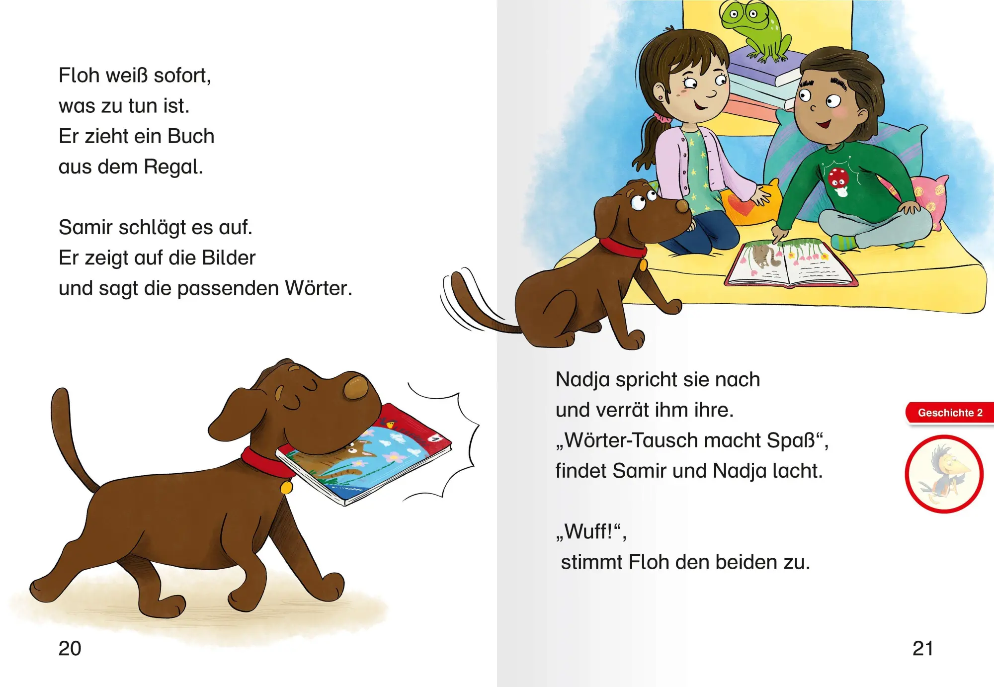 Bild: 9783473464333 | Leserabe 1. Lesestufe - Schulgeschichten mit Hund Floh | Judith Allert