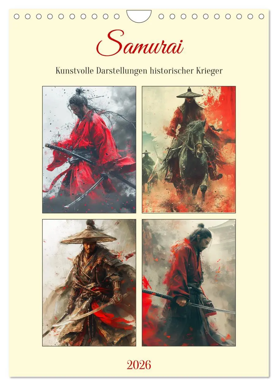 Cover: 9783516264333 | Samurai. Kunstvolle Darstellungen historischer Krieger...