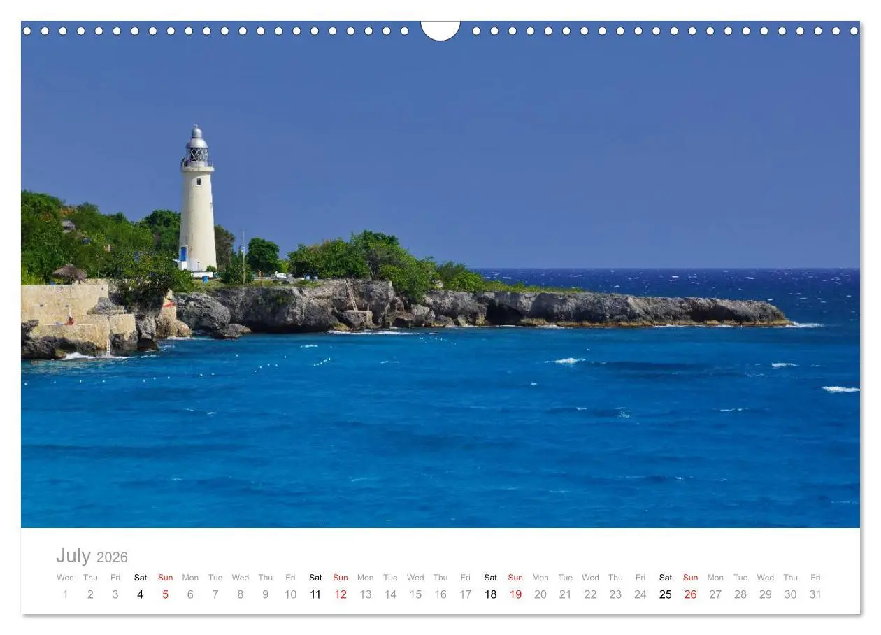 Bild: 9783516574333 | JAMAICA Reggae and the natural paradise (Wall Calendar 2026 DIN A3...