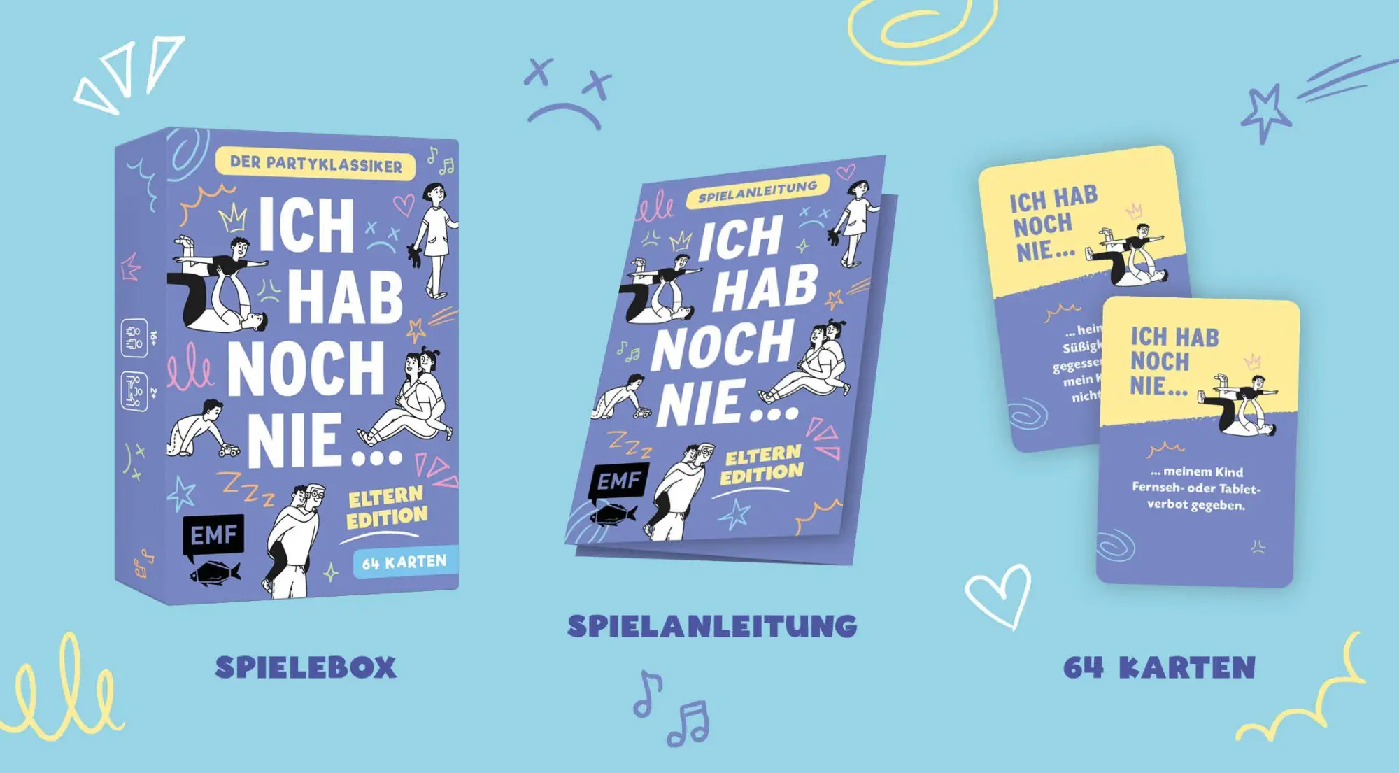 Bild: 4260478344433 | Kartenspiel: Ich hab noch nie ... - Eltern-Edition | Spiel | 64 S.