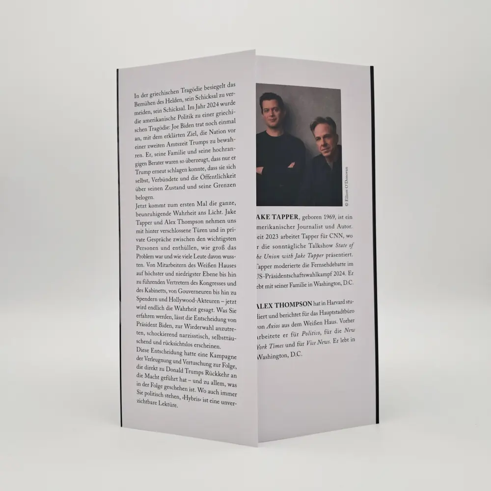 Bild: 9783423264433 | Hybris | Jake Tapper (u. a.) | Taschenbuch | 400 S. | Deutsch | 2025