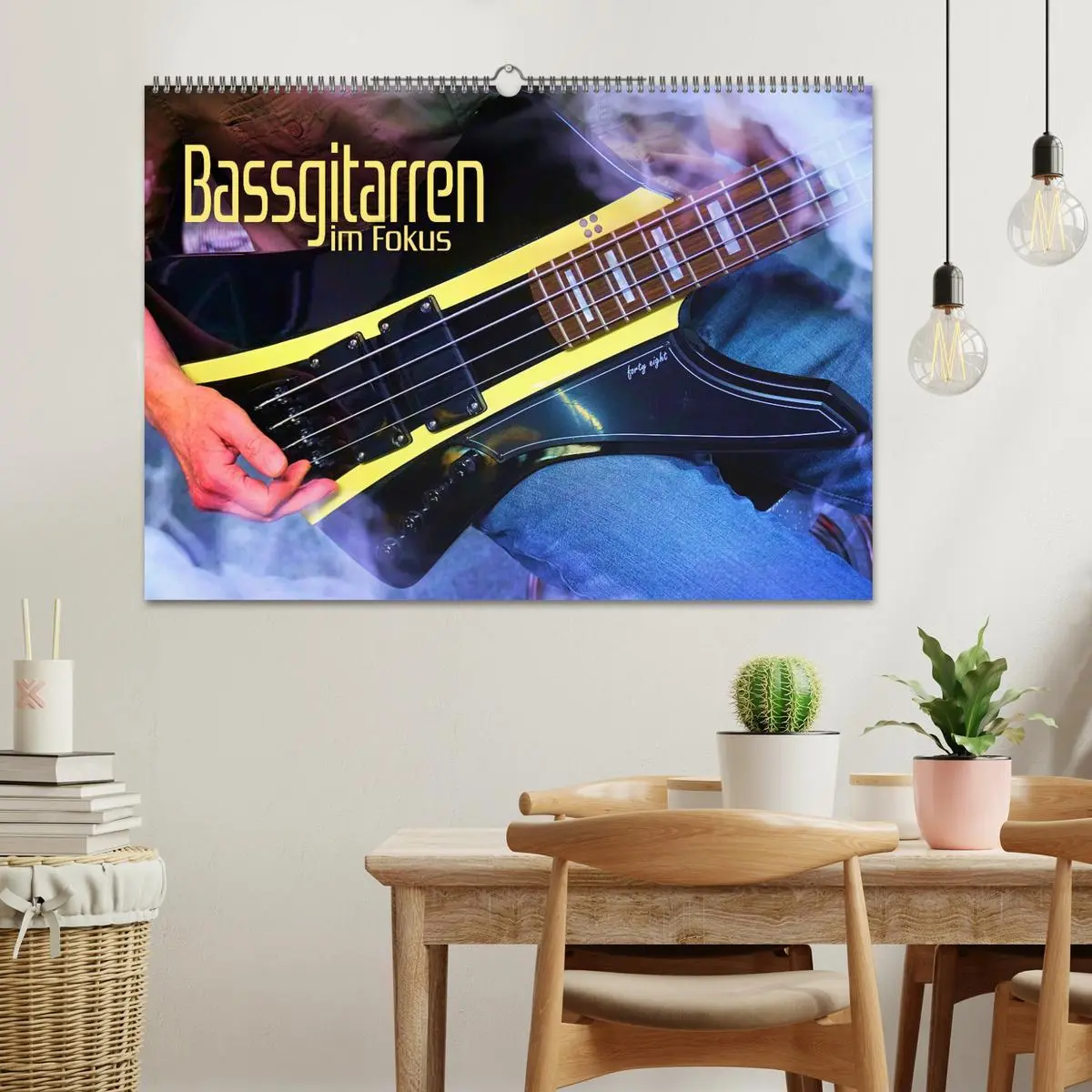 Bild: 9783457614433 | Bassgitarren im Fokus (Wandkalender 2026 DIN A2 quer), CALVENDO...