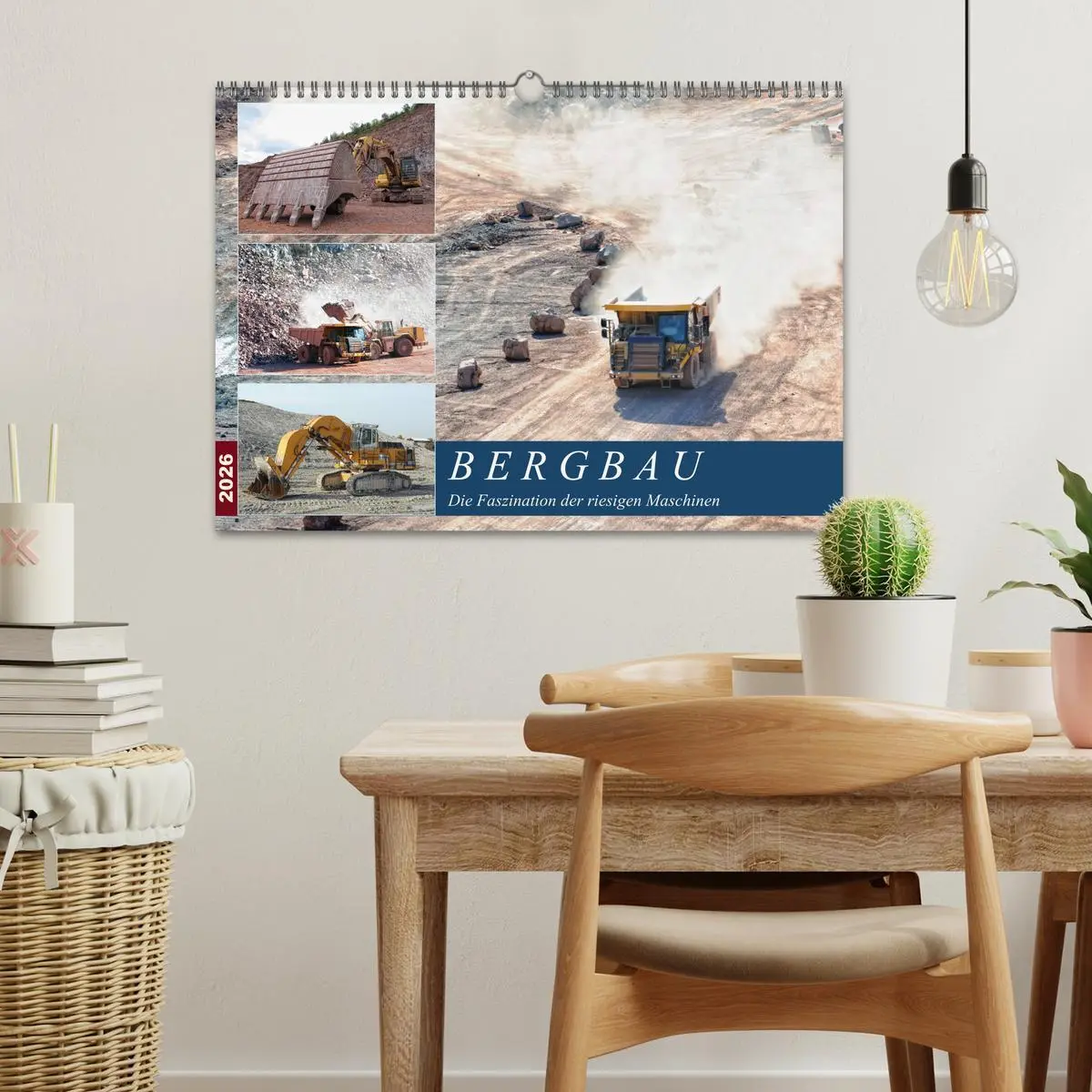 Bild: 9783457854433 | Bergbau - Die Faszination der riesigen Maschinen (Wandkalender 2026...