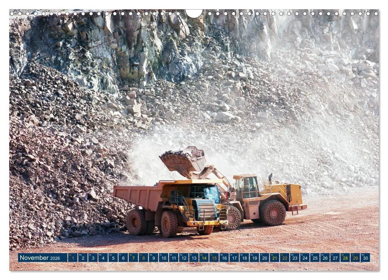 Bild: 9783457854433 | Bergbau - Die Faszination der riesigen Maschinen (Wandkalender 2026...