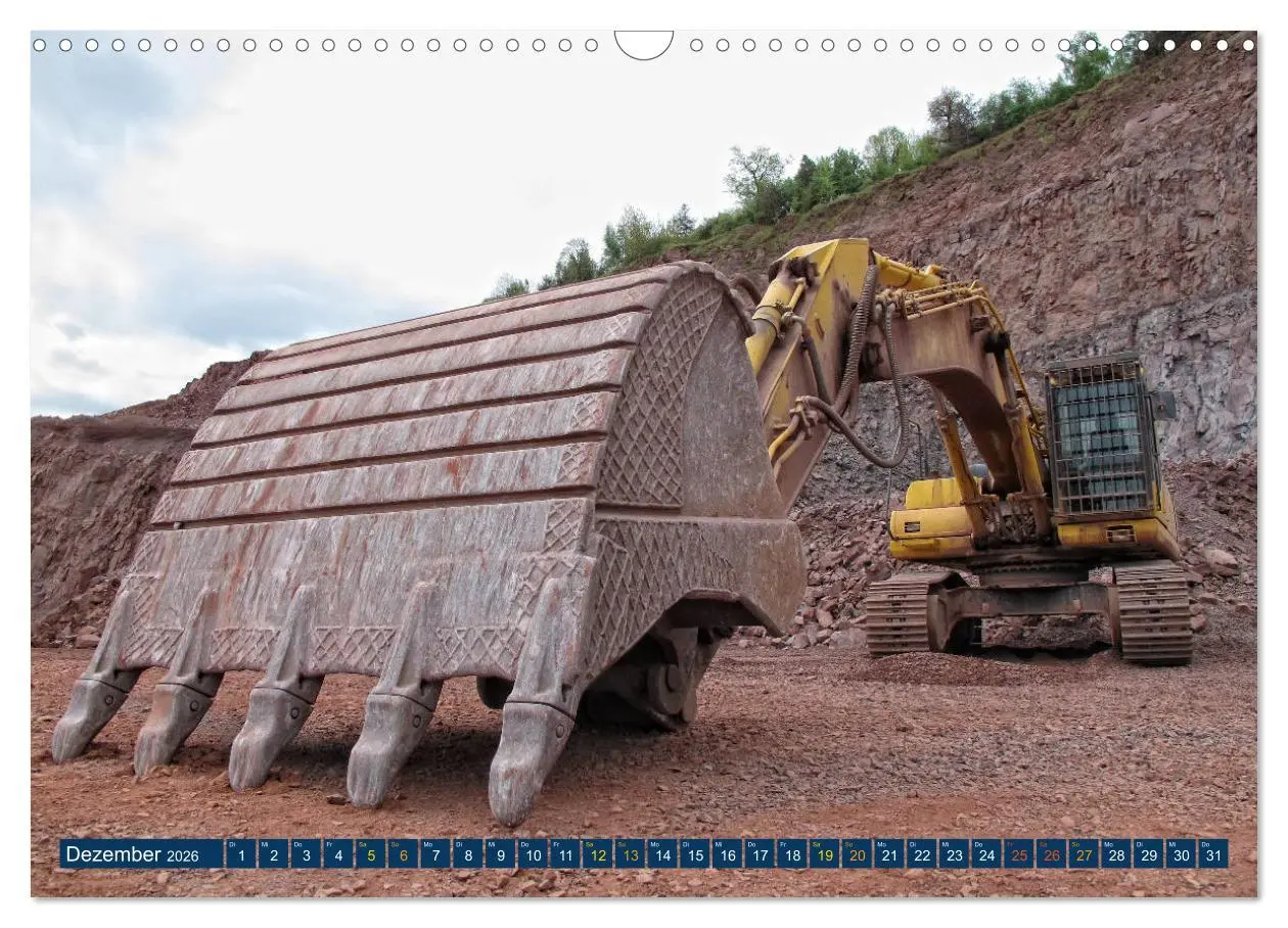 Bild: 9783457854433 | Bergbau - Die Faszination der riesigen Maschinen (Wandkalender 2026...