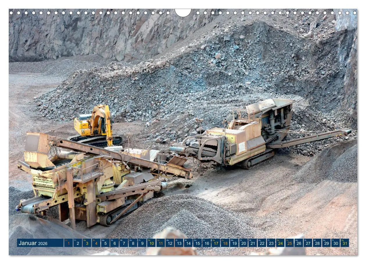 Bild: 9783457854433 | Bergbau - Die Faszination der riesigen Maschinen (Wandkalender 2026...