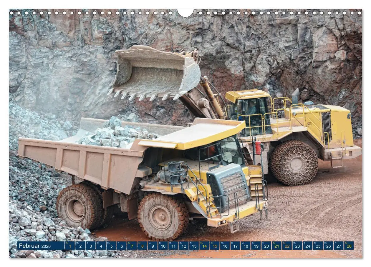 Bild: 9783457854433 | Bergbau - Die Faszination der riesigen Maschinen (Wandkalender 2026...