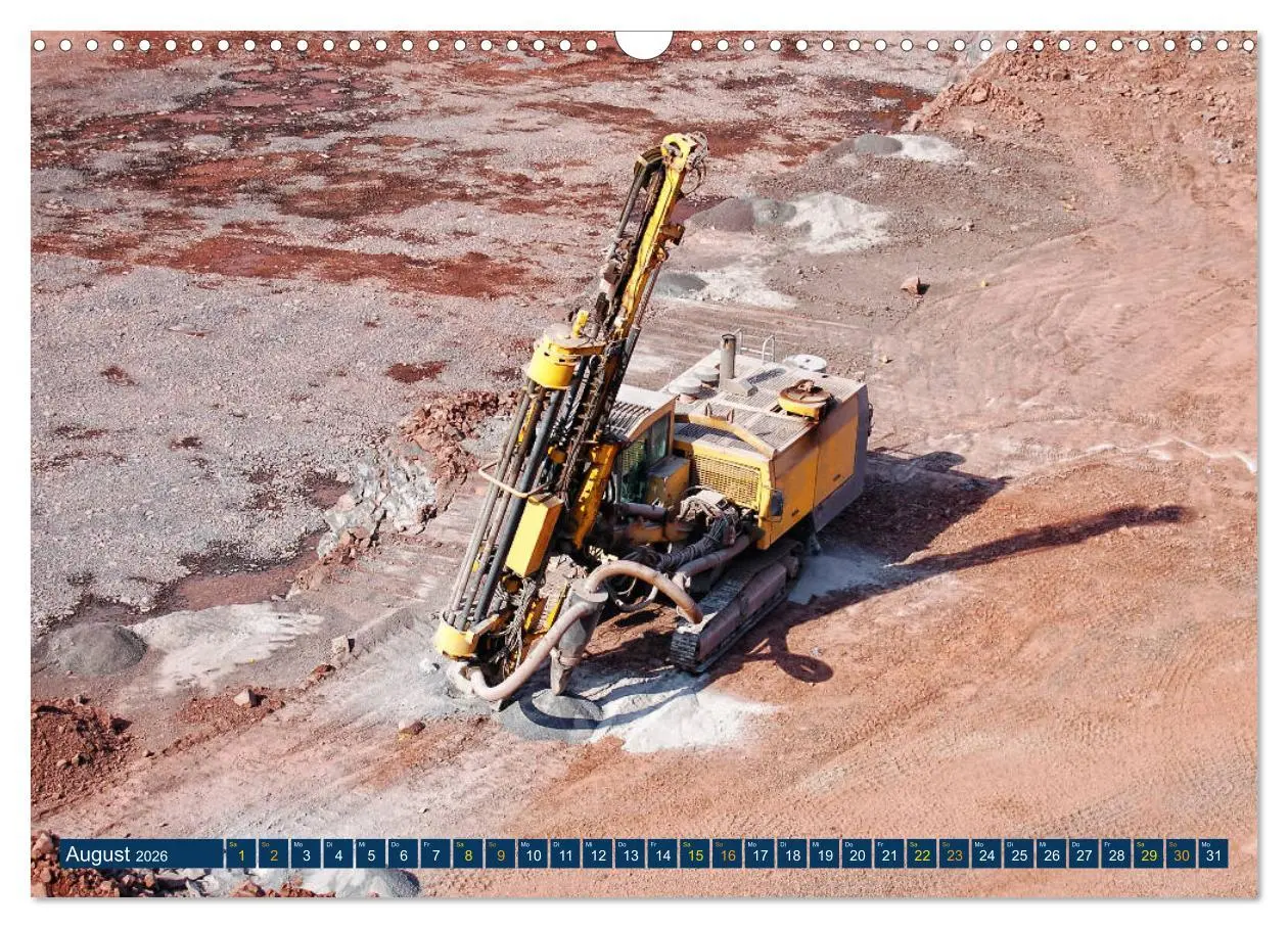 Bild: 9783457854433 | Bergbau - Die Faszination der riesigen Maschinen (Wandkalender 2026...