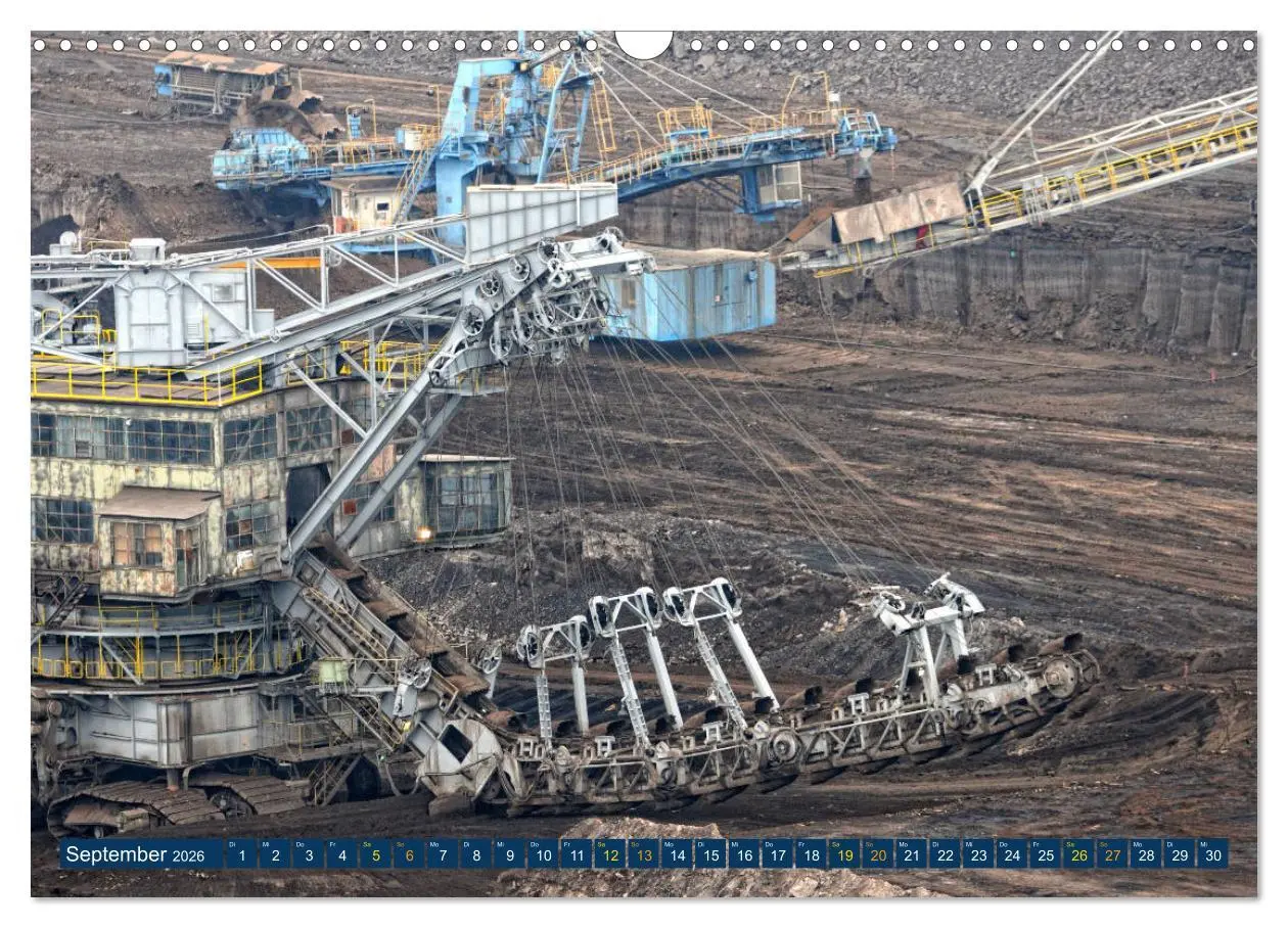 Bild: 9783457854433 | Bergbau - Die Faszination der riesigen Maschinen (Wandkalender 2026...