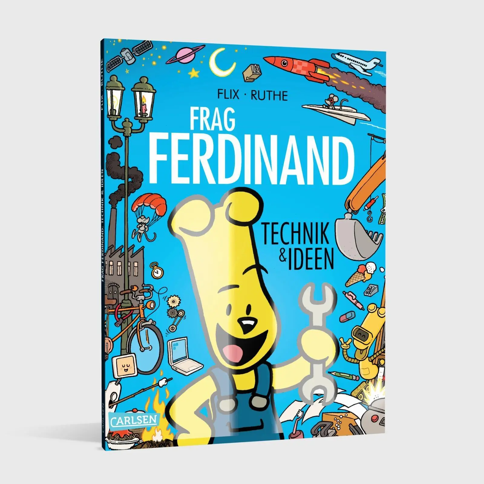 Bild: 9783551804433 | Frag Ferdinand: Technik und Ideen | Wissen für Kinder ab 8 | Buch