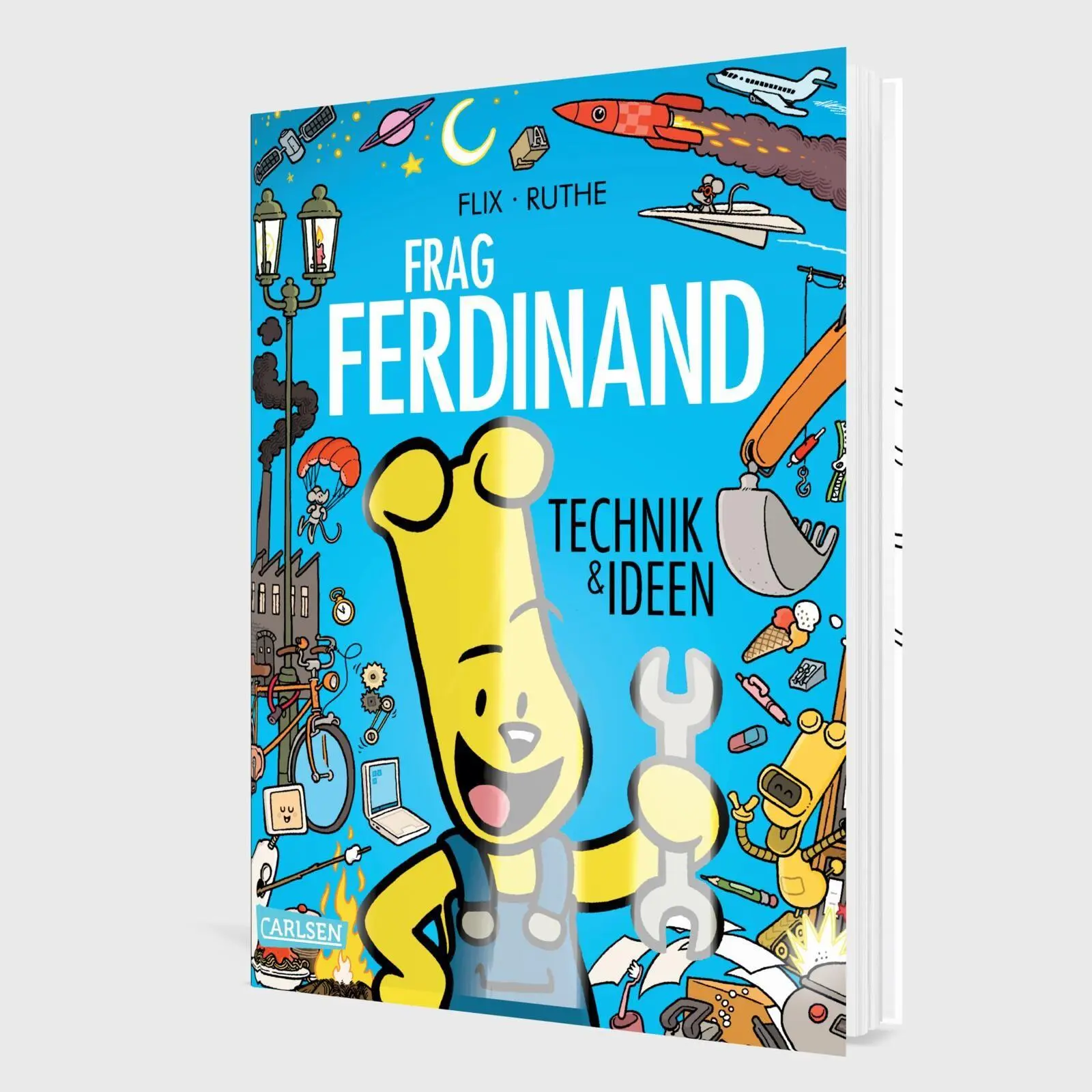 Bild: 9783551804433 | Frag Ferdinand: Technik und Ideen | Wissen für Kinder ab 8 | Buch
