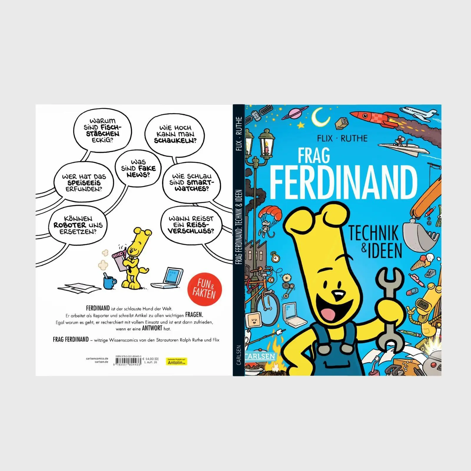 Bild: 9783551804433 | Frag Ferdinand: Technik und Ideen | Wissen für Kinder ab 8 | Buch