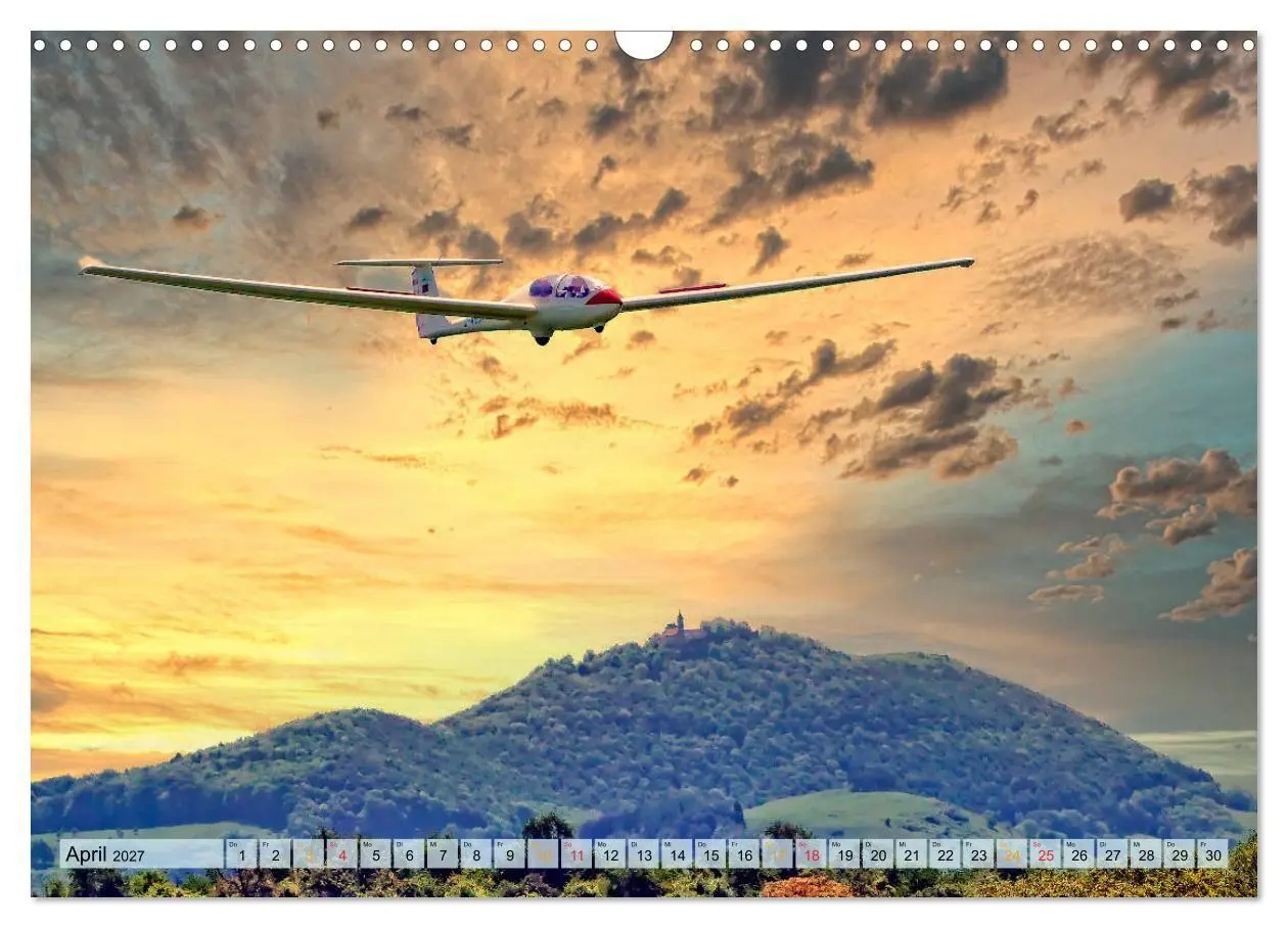 Bild: 9783569584433 | Segelflug, ein Stück Freiheit (Wandkalender 2027 DIN A3 quer),...